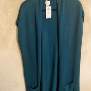 Chico's Goddess Green Sweater Vest